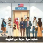 تجديد فيزا امريكا من الكويت هاتف 98021118